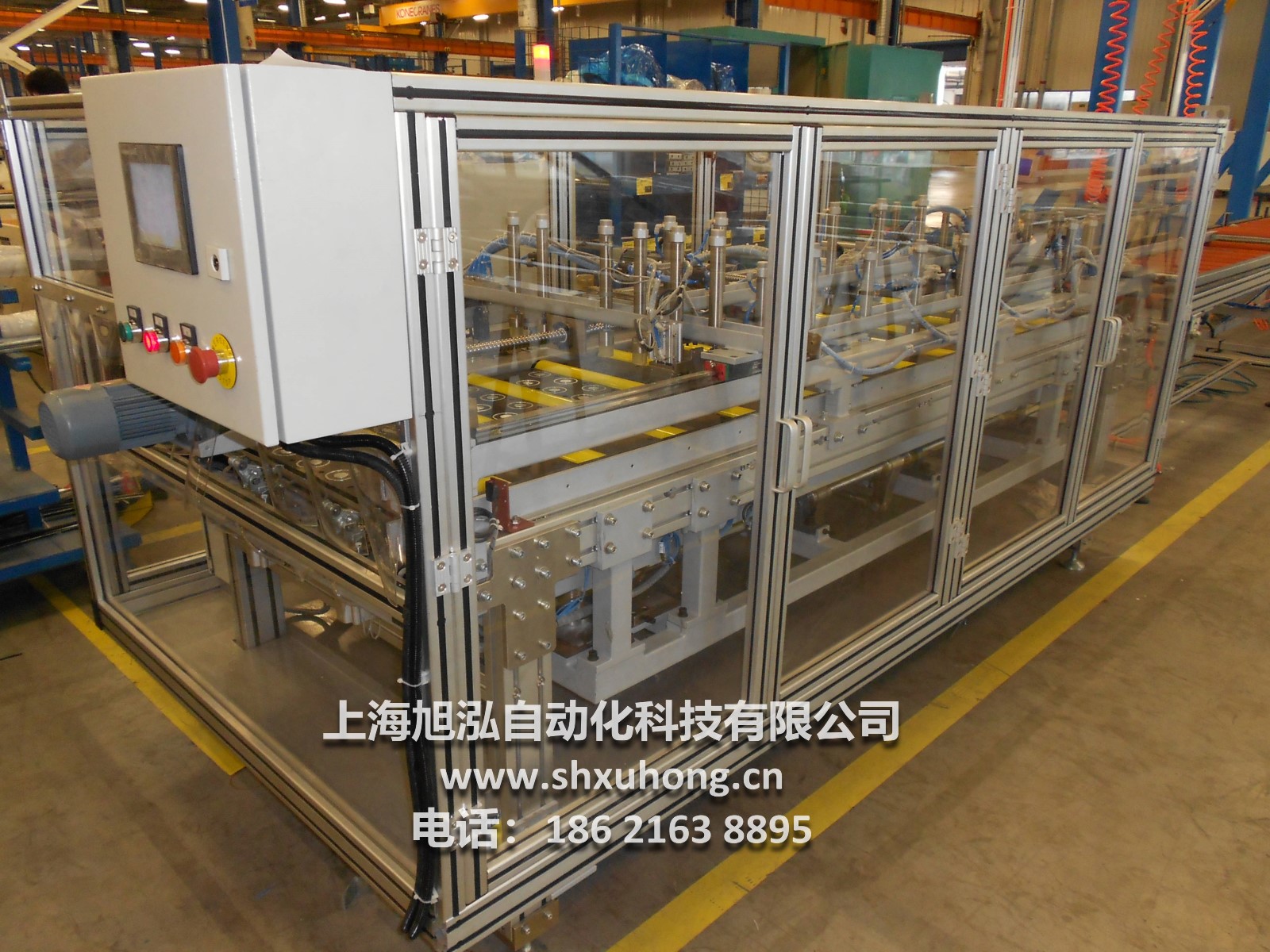 电梯轿厢装配线