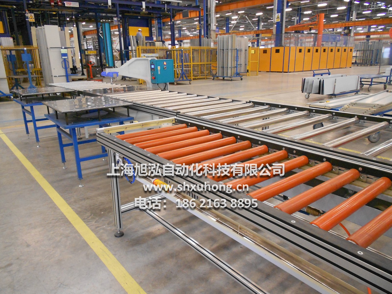 电梯轿厢装配线