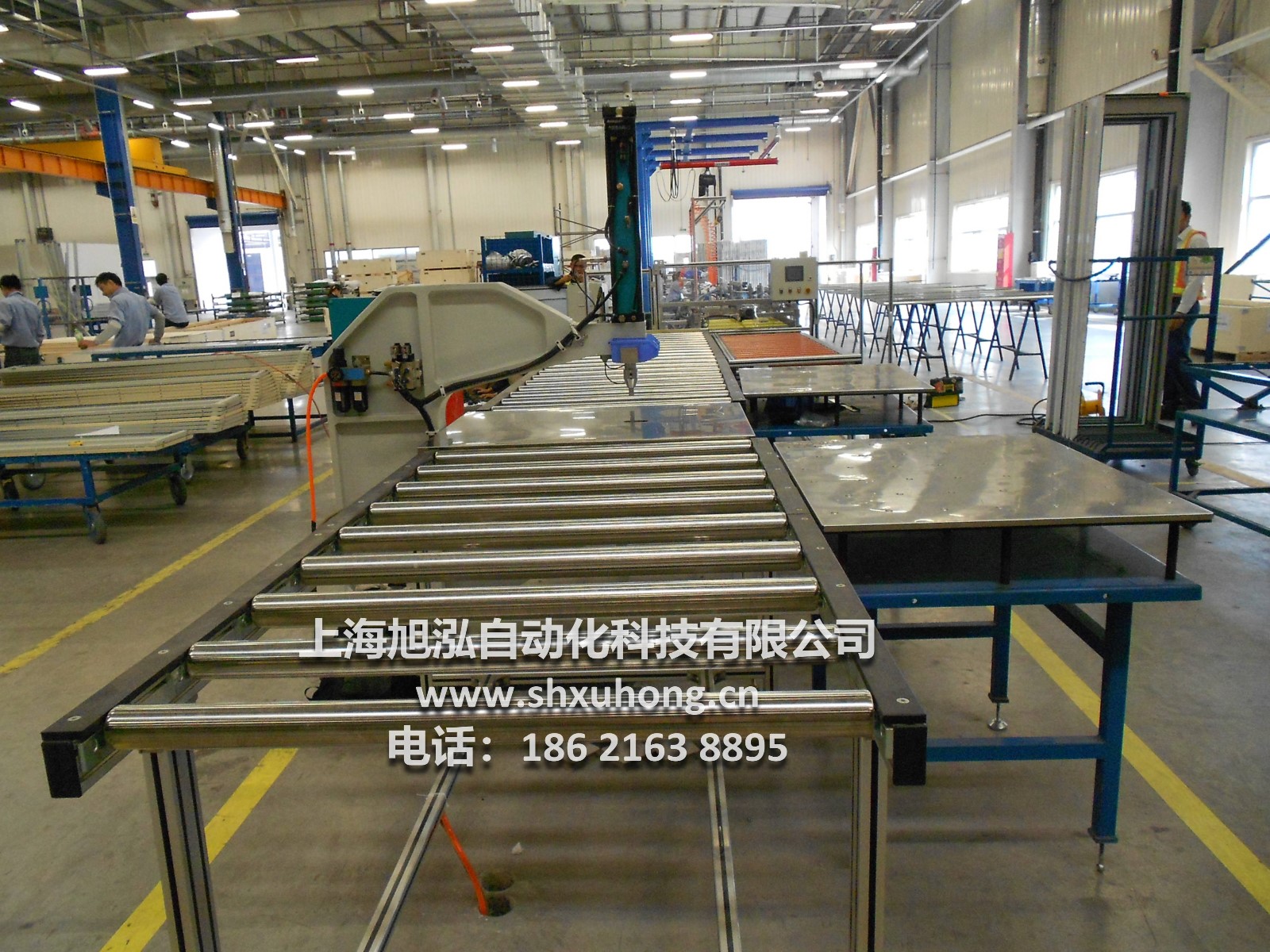 电梯轿厢装配线