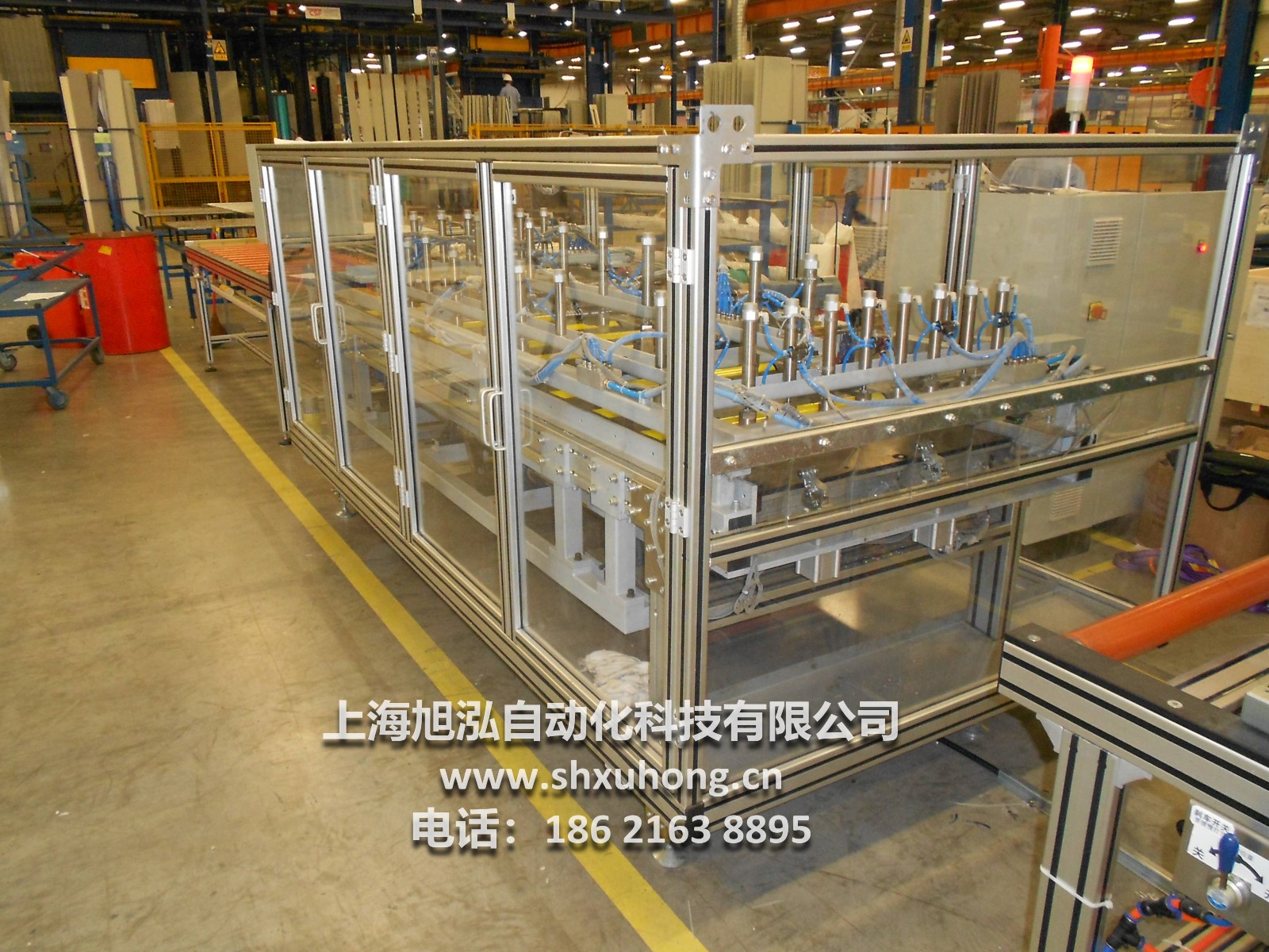 电梯轿厢装配线