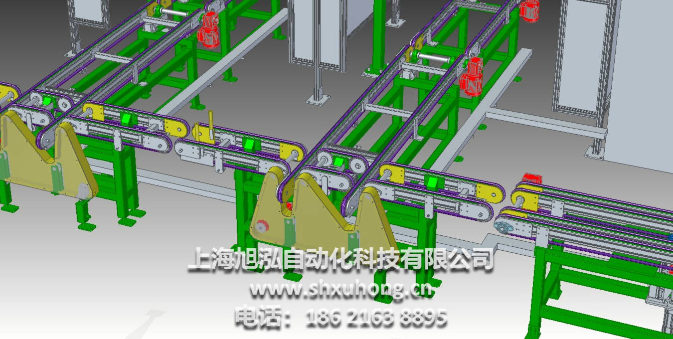 汽车玻璃输送线、汽车玻璃检测线