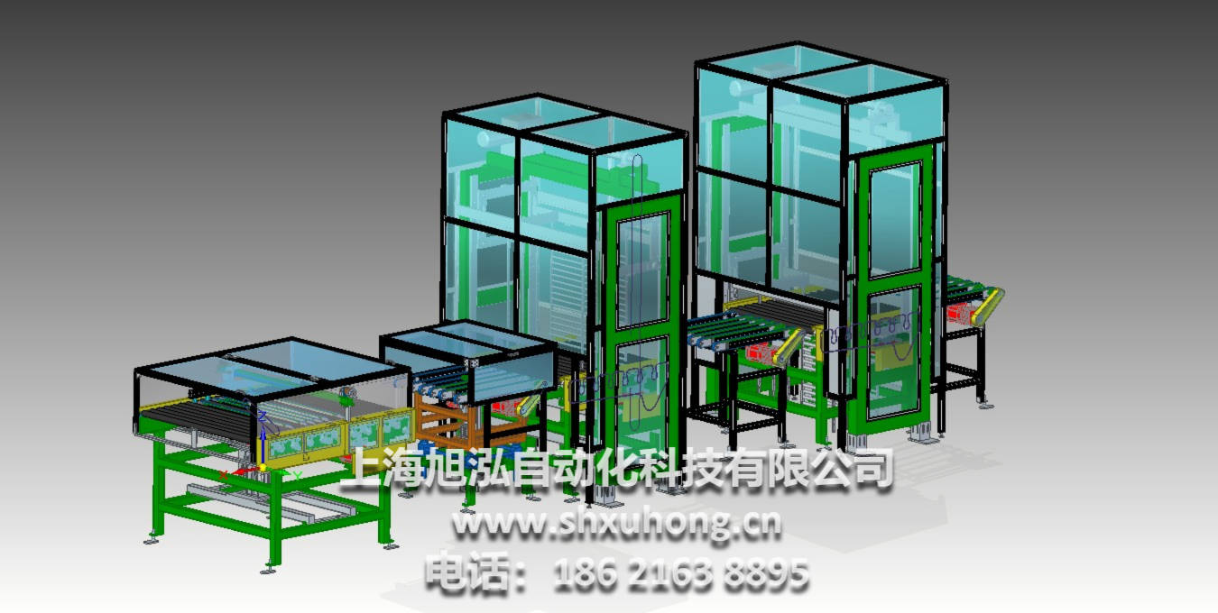 汽车玻璃输送线 汽车玻璃输送线